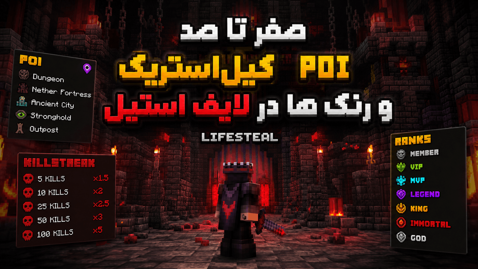 صفر تا صد POI، کیل‌استریک و رنک‌ها در لایف استیل